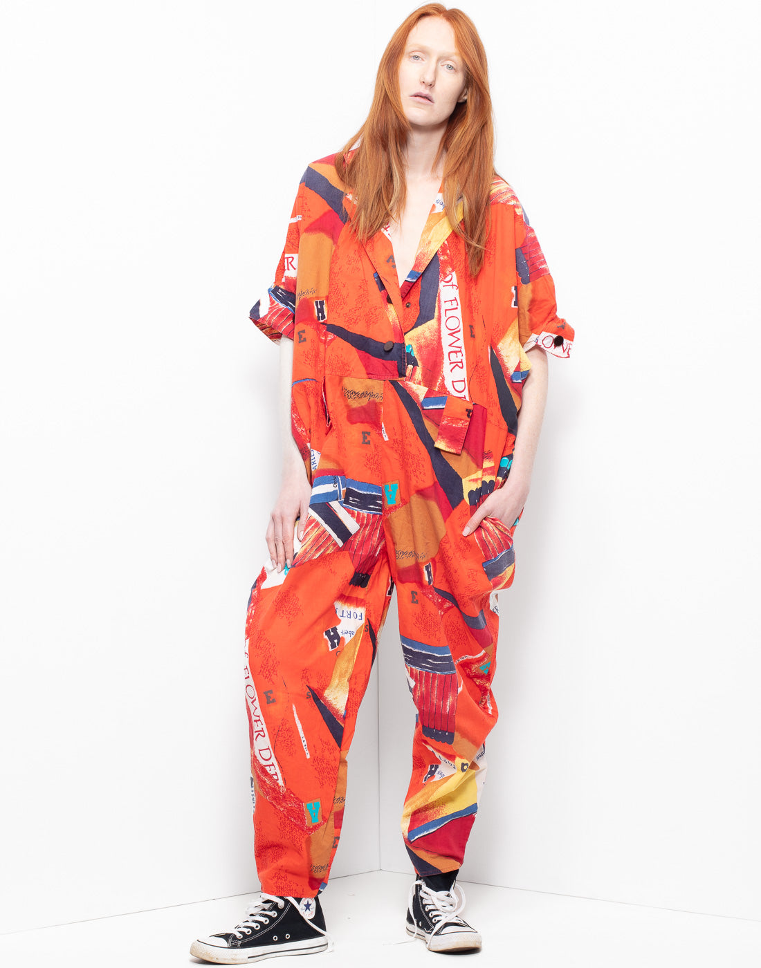 Vintage Alberta Ferretti colorful jumpsuit